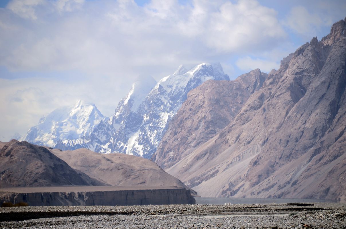 07 Looking Ahead To The Mountains Just Past Gasherbrum North Base Camp In China